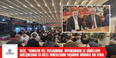 YEGESİAD’IN İFTAR PROGRAMI YOĞUN KATILIMLA GERÇEKLEŞTİ